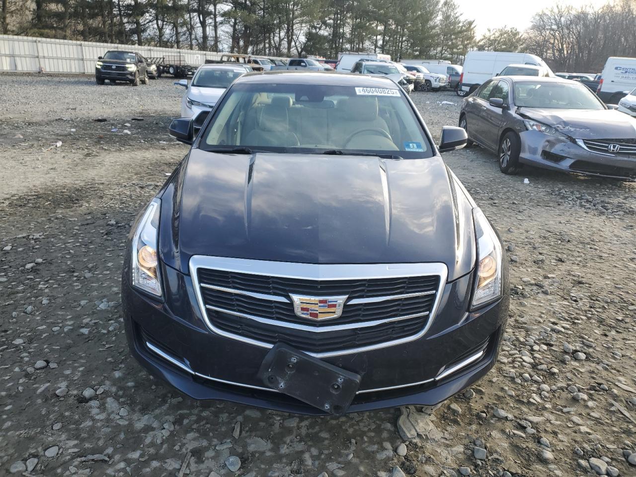 2015 Cadillac ATS VIN 1G6AH5SX6F0105075 Copart auction photo, rear end damage thumbnail 5