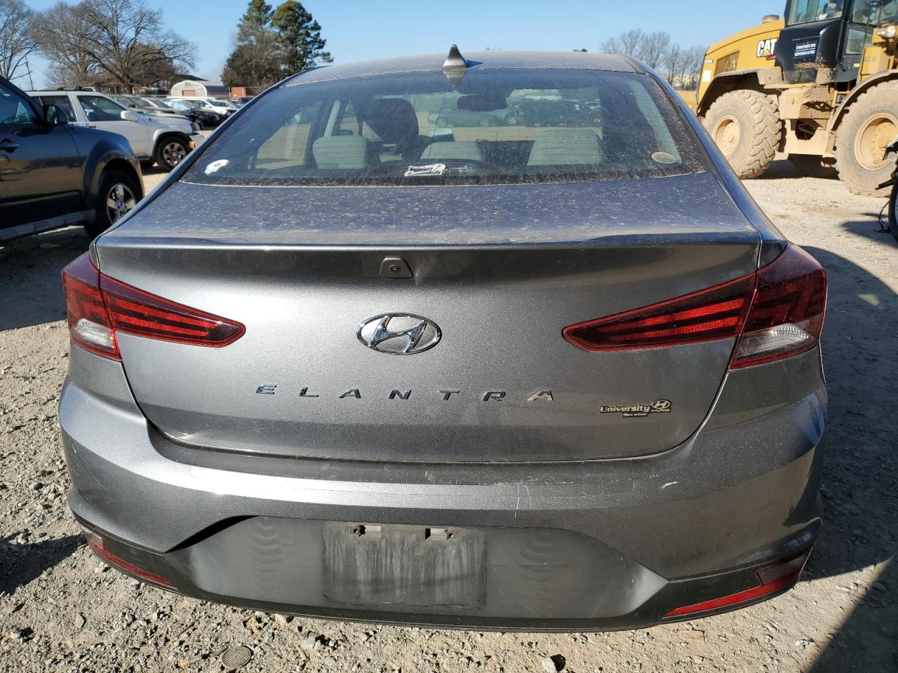 2019 Hyundai Elantra VIN 5NPD84LF0KH458452 Copart auction photo, front end / side damage thumbnail 6