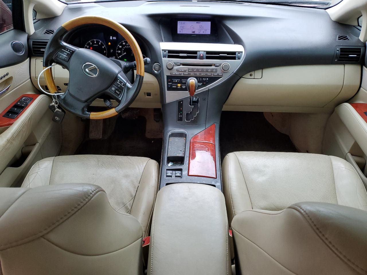 2012 Lexus RX VIN 2T2BK1BA7CC129406 Copart auction photo, side / rear end damage thumbnail 8