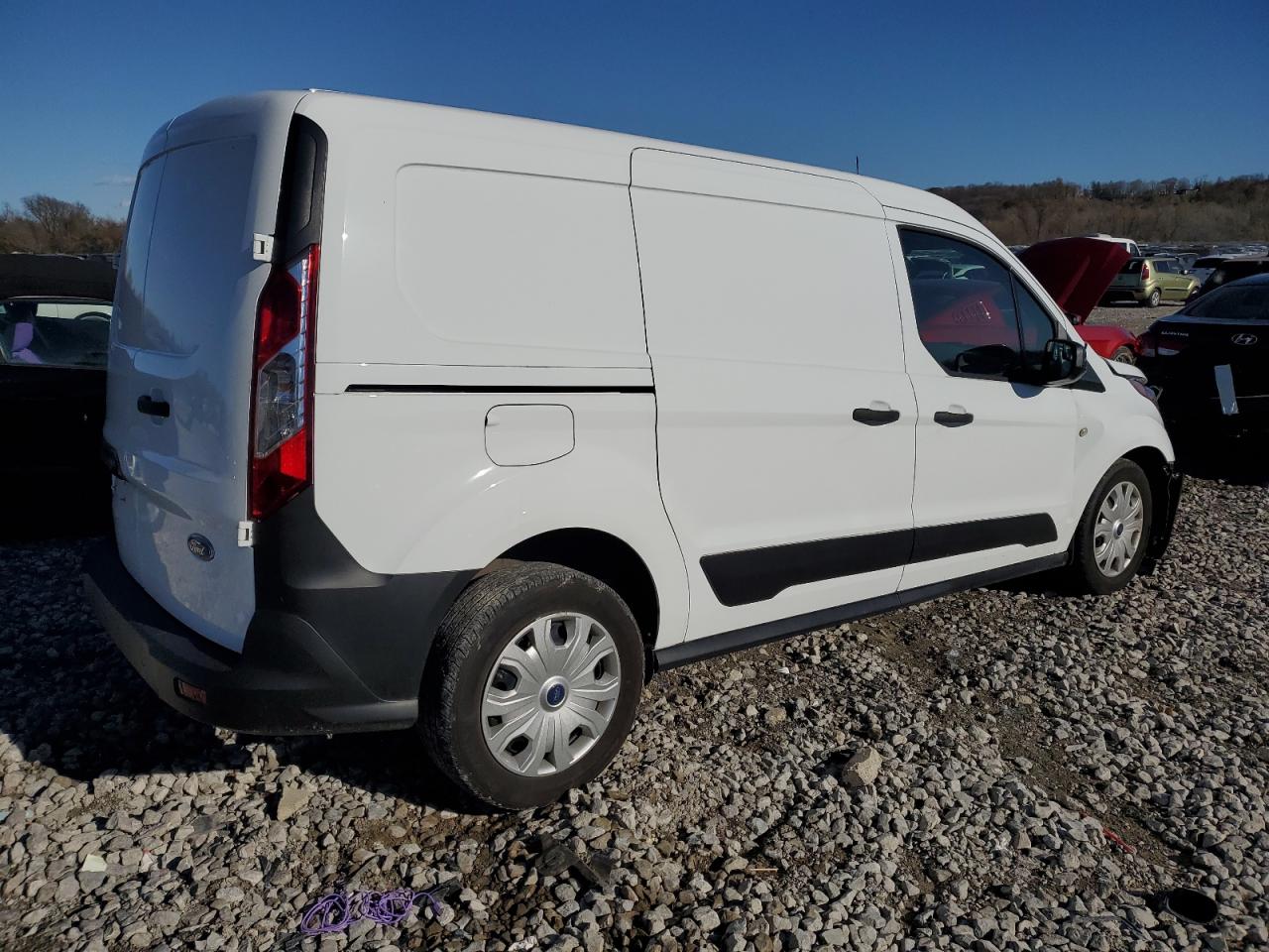2022 Ford Transit VIN NM0LS7S21N1519989 Copart auction photo, front end damage thumbnail 3