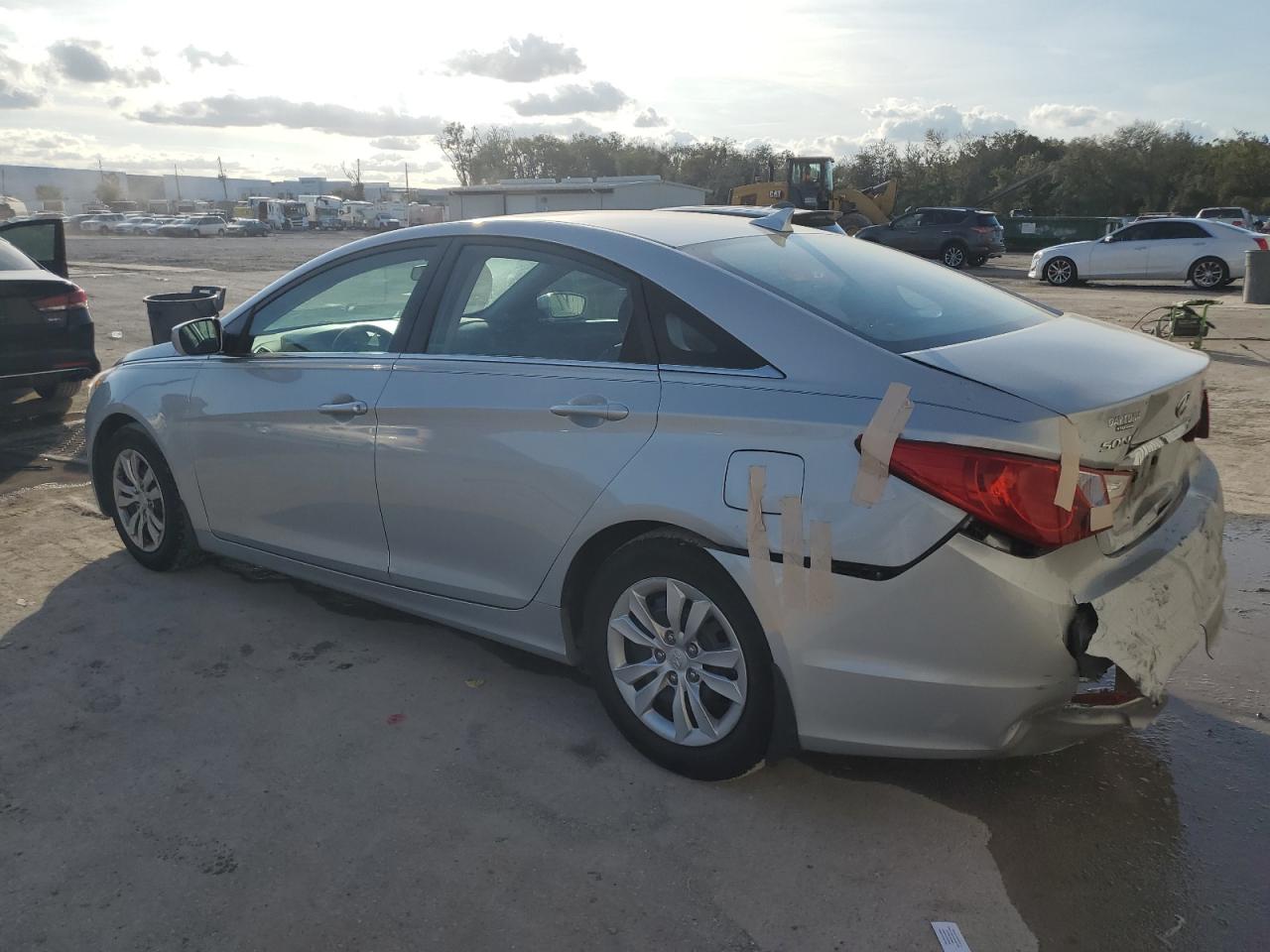 2011 Hyundai Sonata VIN 5NPEB4AC9BH080176 Copart auction photo, rear end damage thumbnail 2