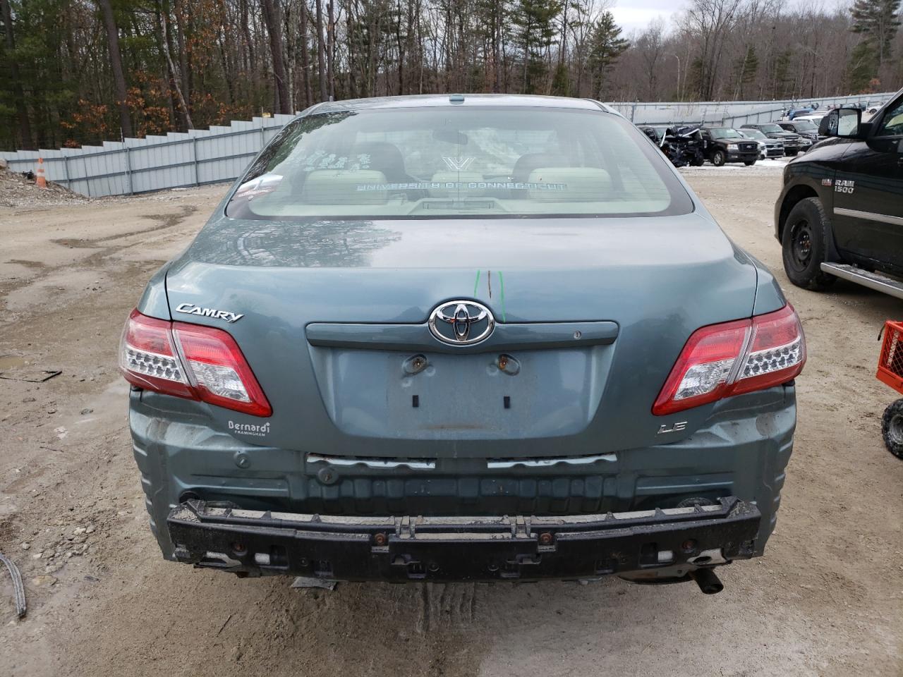 2011 Toyota Camry VIN 4T1BF3EK9BU695752 Copart auction photo, side / rear end damage thumbnail 6
