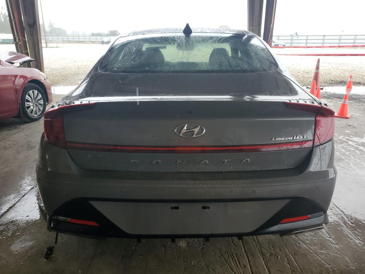2022 Hyundai Sonata VIN KMHL34J22NA226145 Copart auction photo, side / rear end damage thumbnail 6