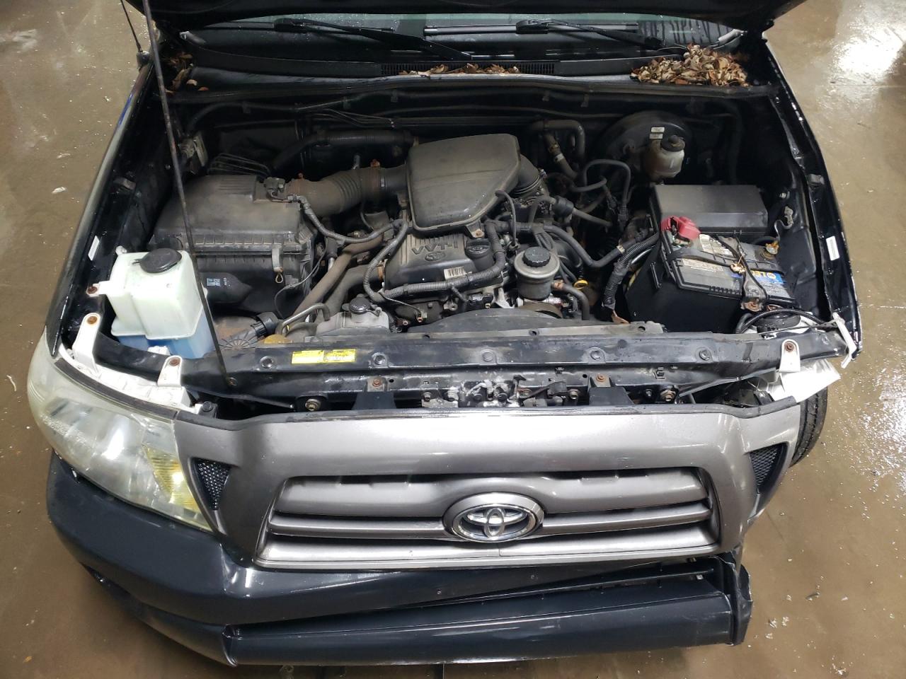 2009 Toyota Tacoma VIN 5TENX22N19Z629804 Copart auction photo, front end damage thumbnail 11