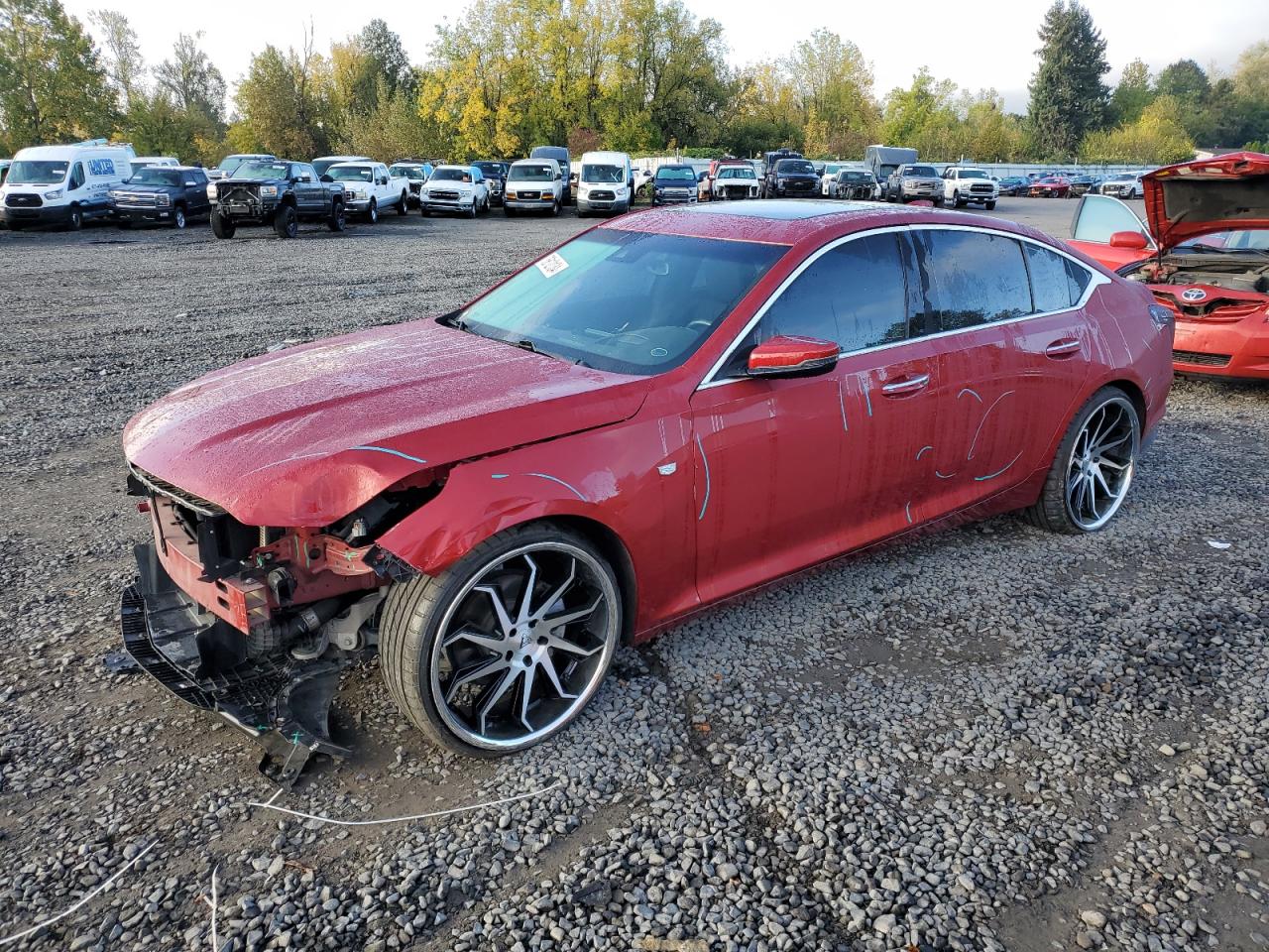 2020 Cadillac CT5 VIN 1G6DT5RK6L0130222