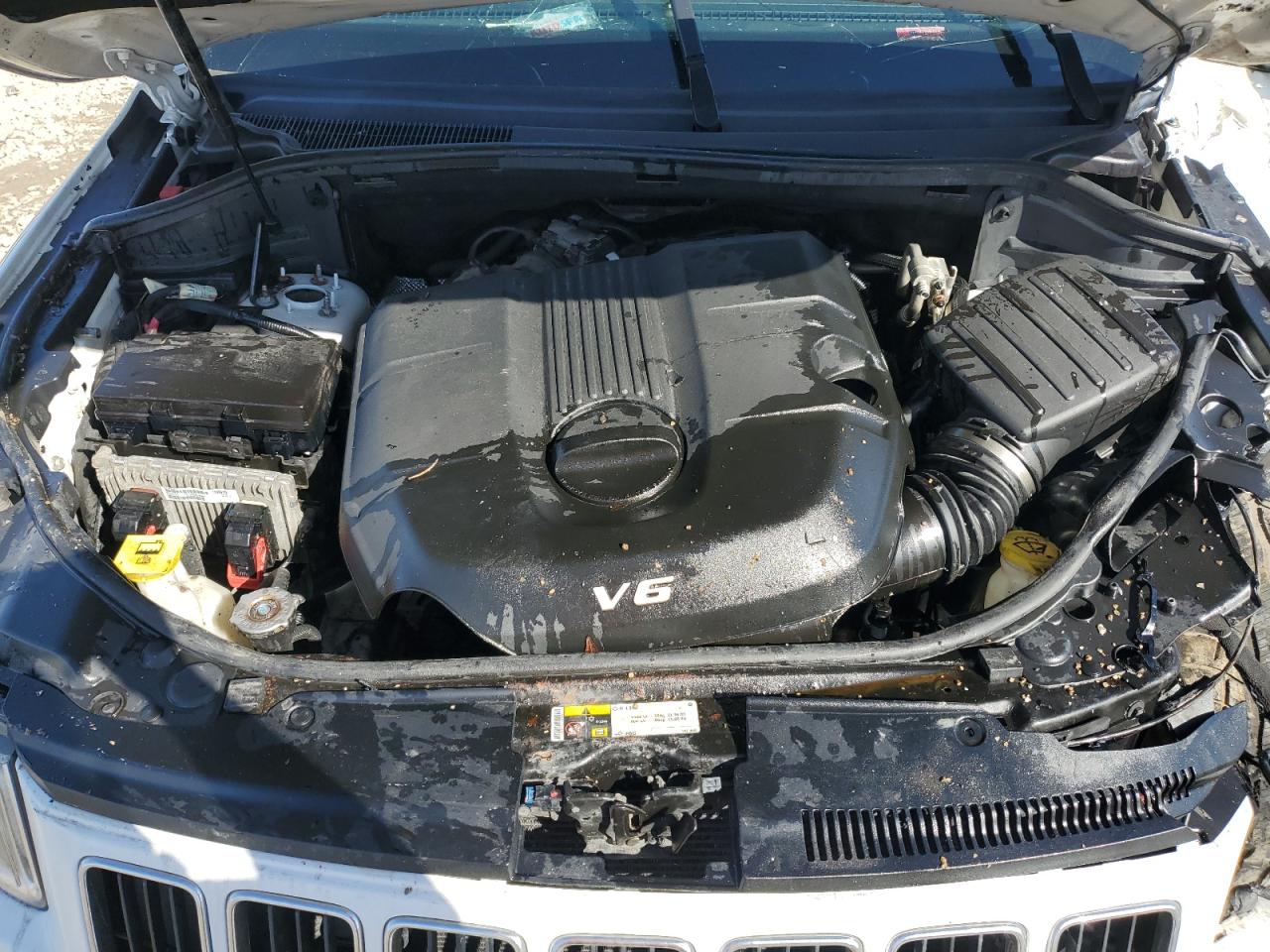 2014 Jeep Grand Cherokee VIN 1C4RJFAG2EC485895 Copart auction photo, rollover damage thumbnail 13