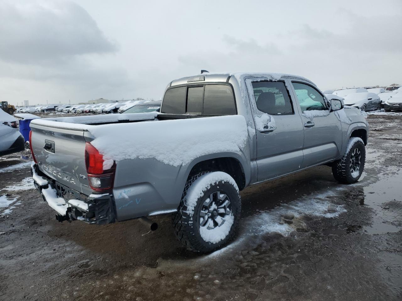 2020 Toyota Tacoma VIN 3TMCZ5AN6LM294113 Copart auction photo, rear end damage thumbnail 3