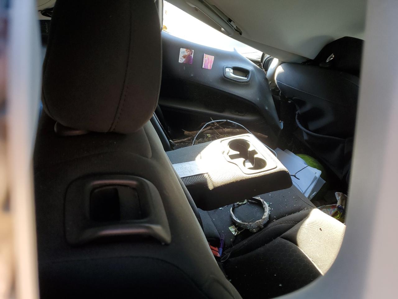 2018 Jeep Compass VIN 3C4NJCAB4JT226910 Copart auction photo, top/roof damage thumbnail 10