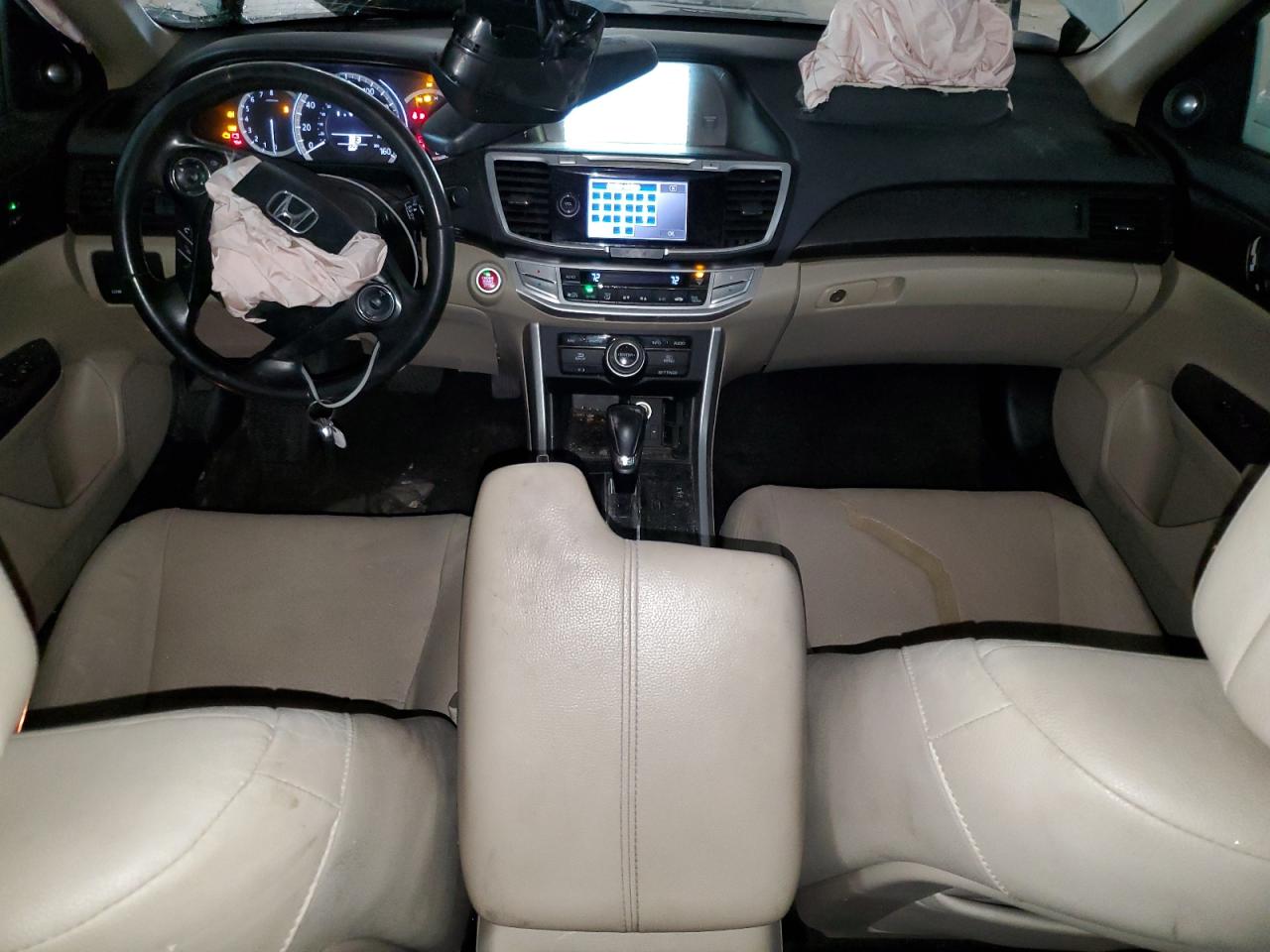 2014 Honda Accord VIN 1HGCR3F81EA038941 Copart auction photo, all over damage thumbnail 8