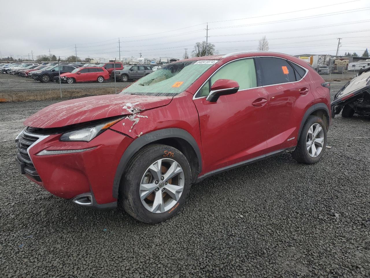 2017 Lexus NX VIN JTJBJRBZ1H2066124