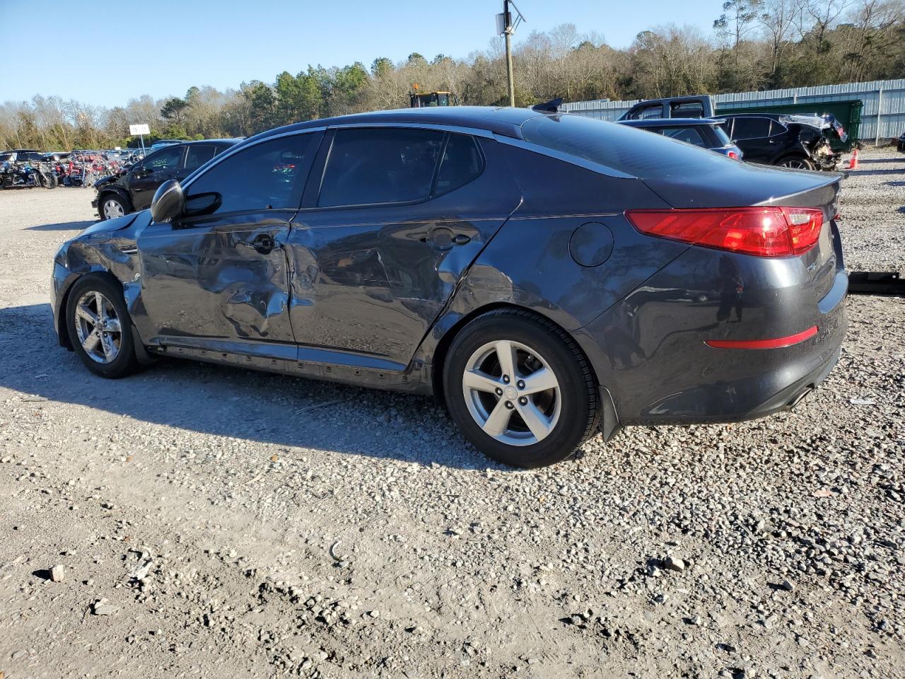 2015 KIA Optima VIN 5XXGM4A73FG512610 Copart auction photo, all over damage thumbnail 2