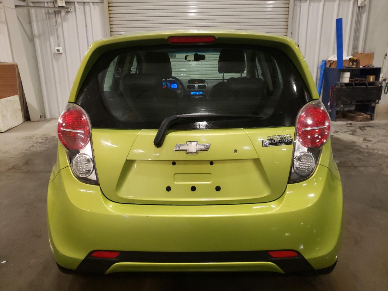 2013 Chevrolet Spark VIN KL8CB6S92DC539013 Copart auction photo, front end / side damage thumbnail 6