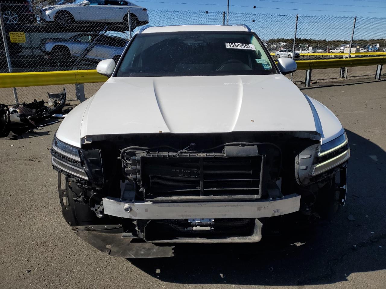 2021 Genesis Gv80 VIN KMUHBDSB3MU037560 Copart auction photo, front end / minor dent/scratches damage thumbnail 5