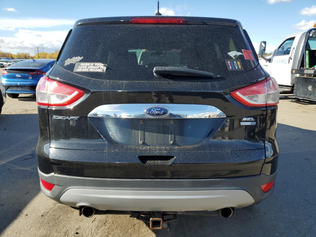 2013 Ford Escape VIN 1FMCU9H95DUC25341 Copart auction photo, front end damage thumbnail 6