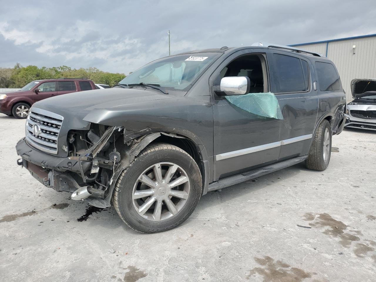 2008 Infiniti QX56 VIN 5N3AA08DX8N908918 - Copart auction photo