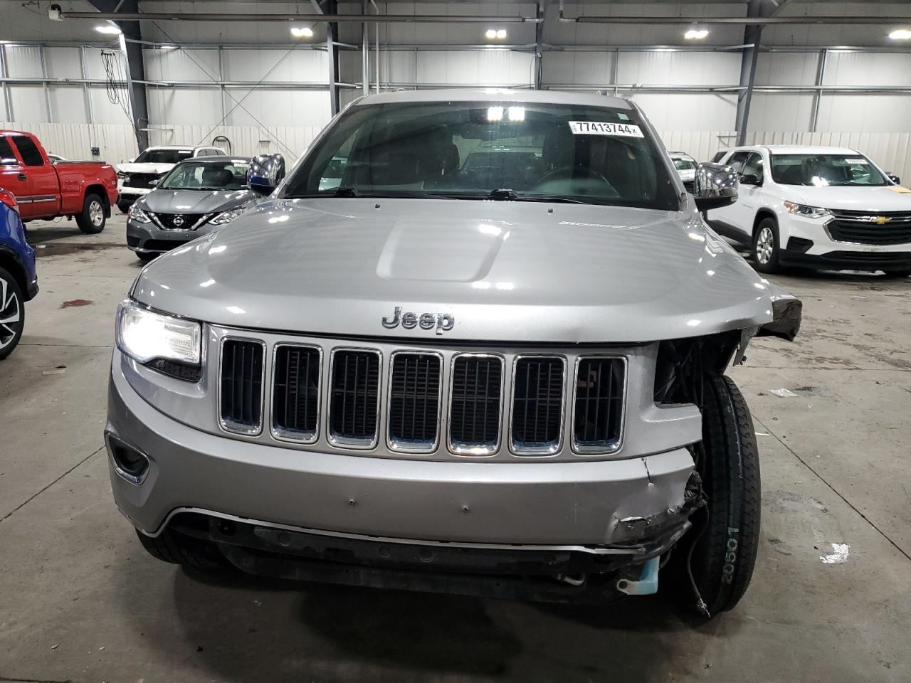 2015 Jeep Grand Cherokee VIN 1C4RJFBG8FC819850 Copart auction photo, front end damage thumbnail 5