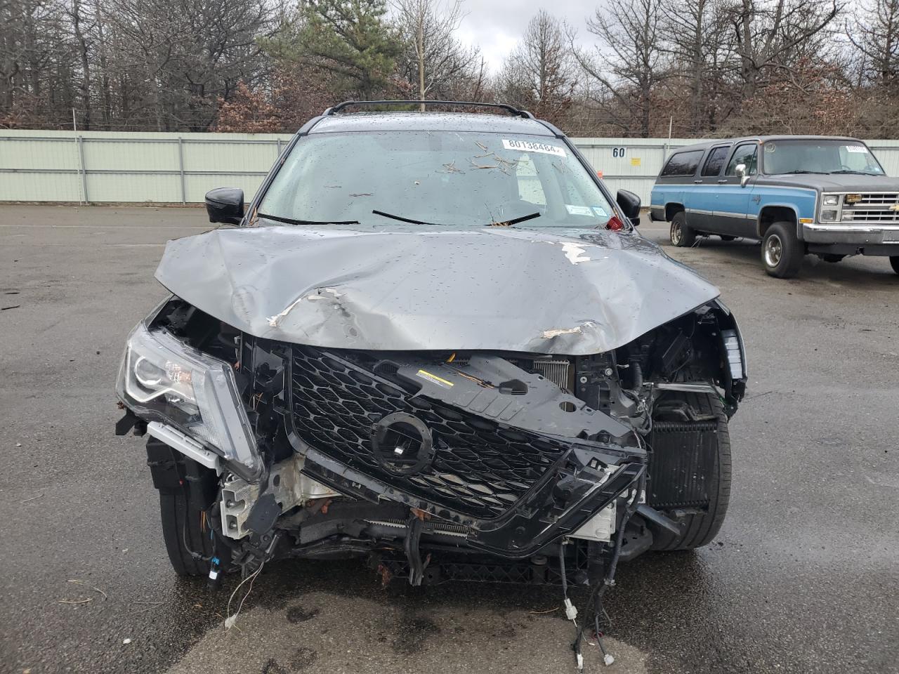 2020 Nissan Pathfinder VIN 5N1DR2CM2LC643935 Copart auction photo, side / front end damage thumbnail 5