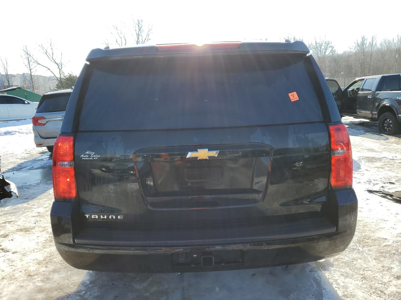 2015 Chevrolet Tahoe VIN 1GNSKBKC8FR197887 Copart auction photo, front end damage thumbnail 6