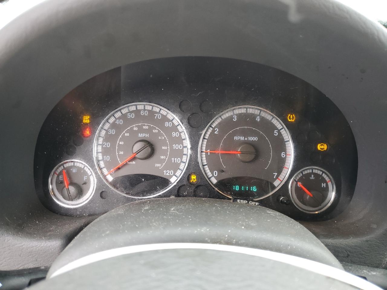 2006 Jeep Liberty (North America) VIN 1J4GL58K06W222143 Copart auction photo, front end / side damage thumbnail 9