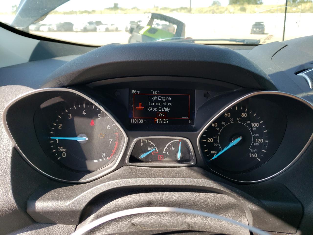 2017 Ford Escape VIN 1FMCU9J94HUD80687 Copart auction photo, hail damage thumbnail 9