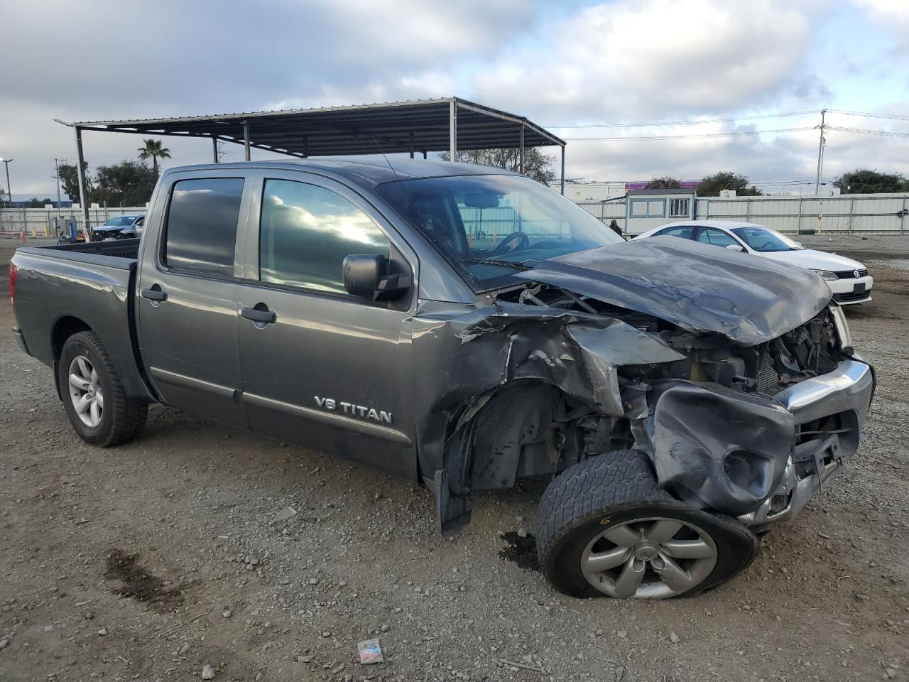2009 Nissan Titan VIN 1N6AA07D09N304114 Copart auction photo, all over damage thumbnail 4