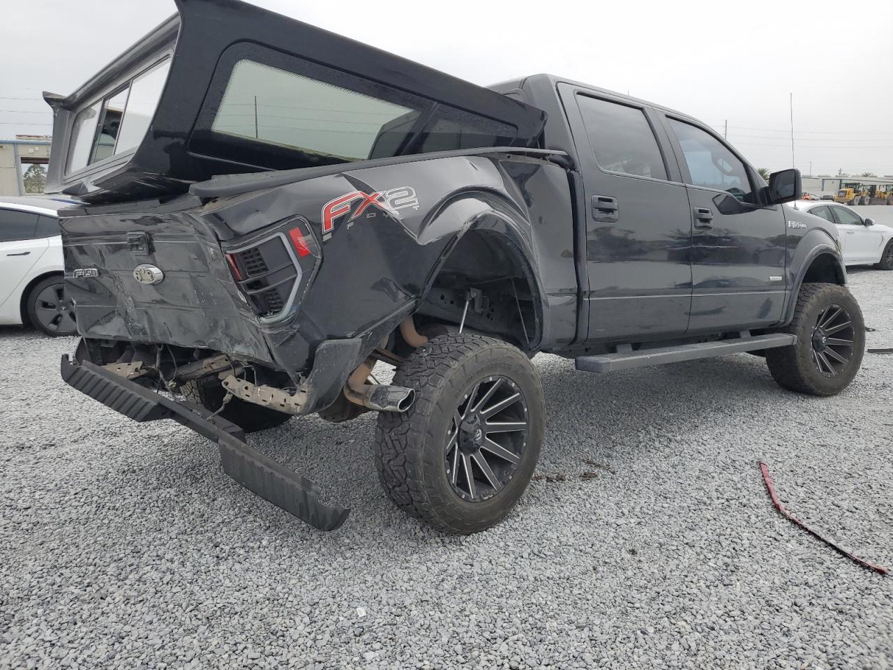 2013 Ford F-150 VIN 1FTFW1CT9DKD03616 Copart auction photo, rear end damage thumbnail 3