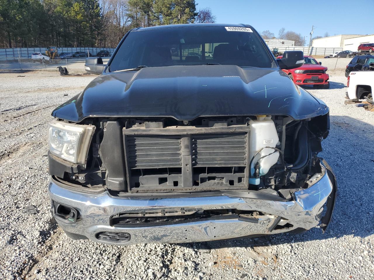 2021 RAM 1500 VIN 1C6RREFT2MN708195 Copart auction photo, front end / minor dent/scratches damage thumbnail 5