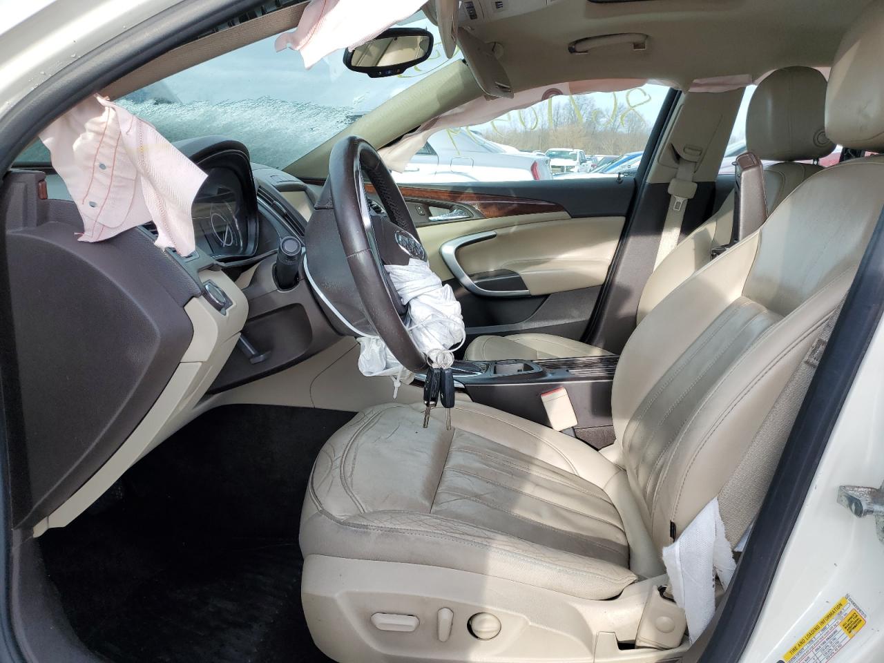 2015 Buick Regal VIN 2G4GN5EX5F9273173 Copart auction photo, all over damage thumbnail 7