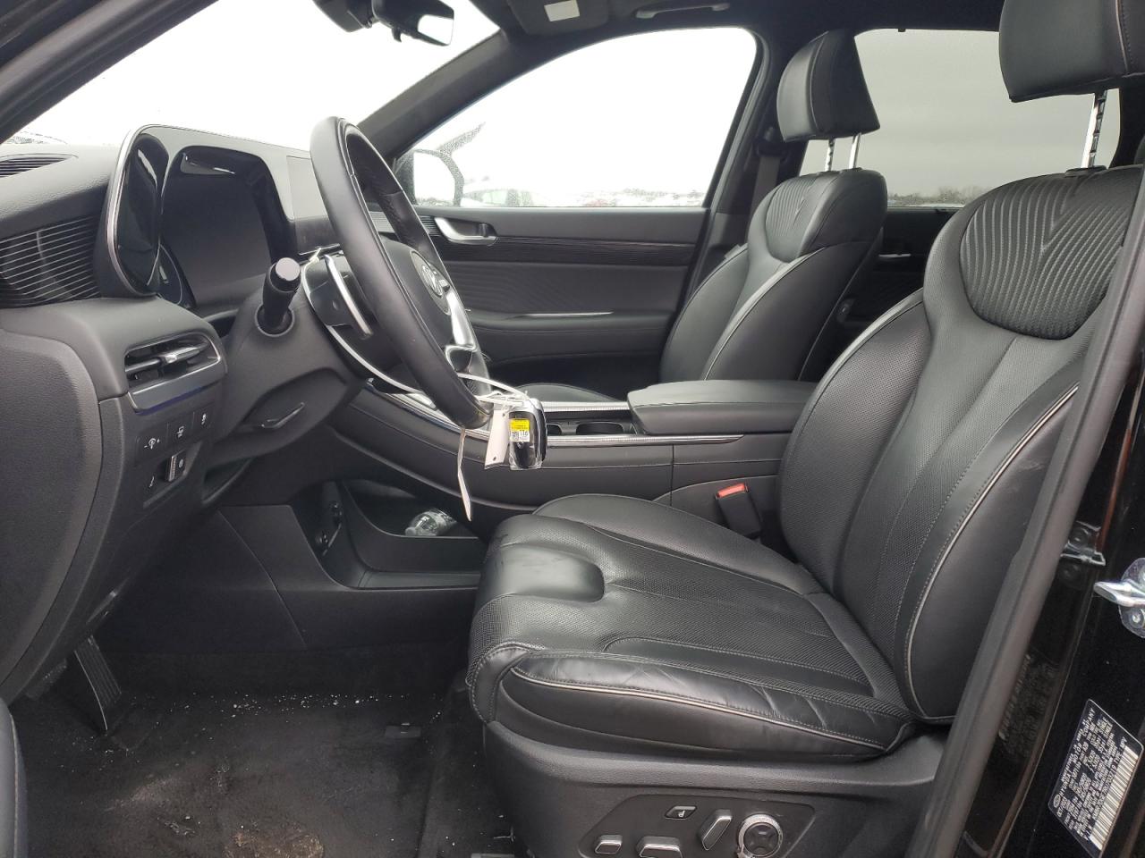 2024 Hyundai Palisade VIN KM8R7DGE7RU703219 Copart auction photo, front end damage thumbnail 7