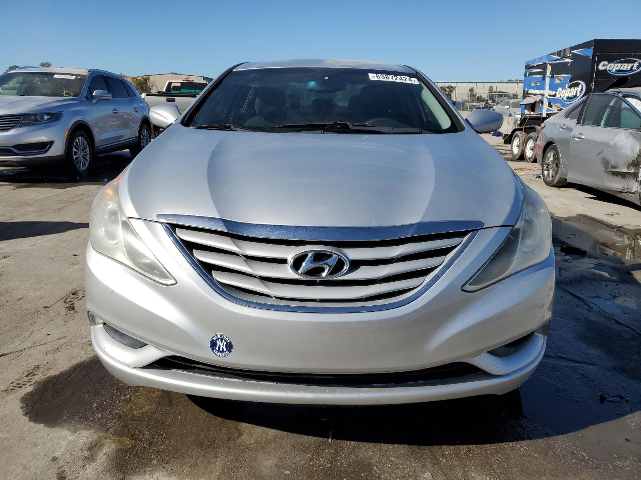 2012 Hyundai Sonata VIN 5NPEB4AC7CH323680 Copart auction photo, vandalism damage thumbnail 5