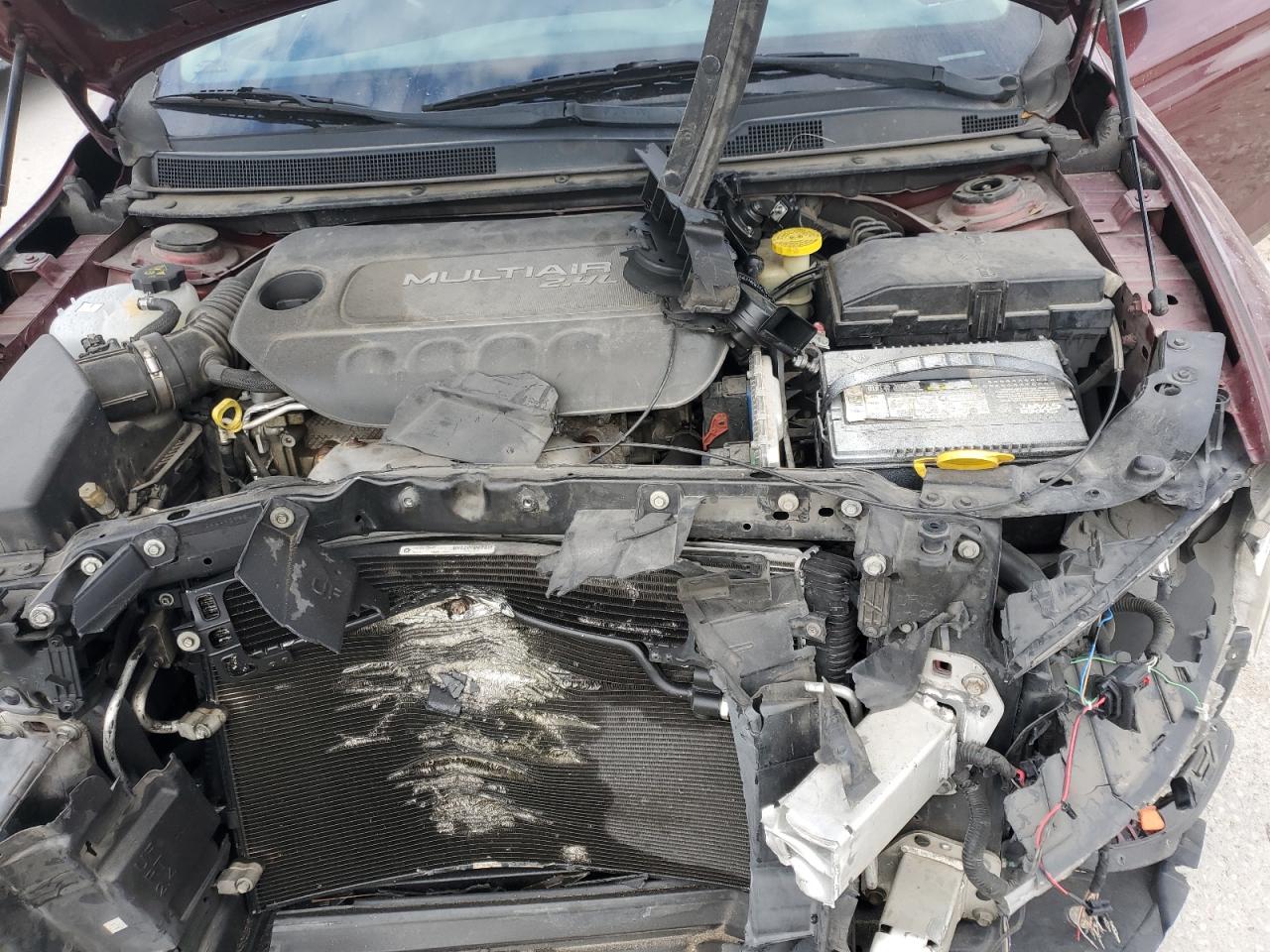 2015 Chrysler 200 VIN 1C3CCCAB1FN704441 Copart auction photo, front end damage thumbnail 11
