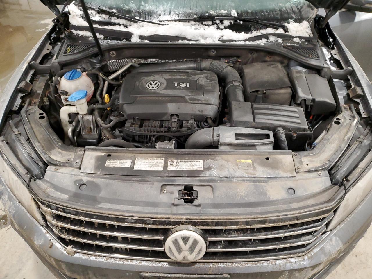 2017 Volkswagen Passat VIN 1VWAT7A37HC006379 Copart auction photo, side damage thumbnail 11