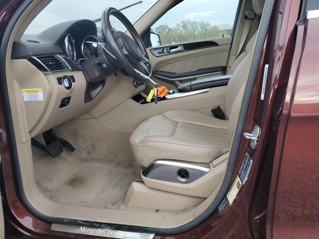 2013 Mercedes-Benz GL-klasse VIN 4JGDF7CE8DA173423 Copart auction photo, front end damage thumbnail 7