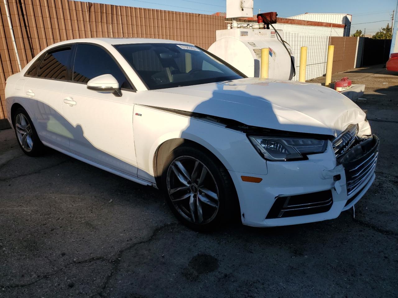 2017 Audi A4 VIN WAUKMAF40HN043715 Copart auction photo, front end damage thumbnail 4