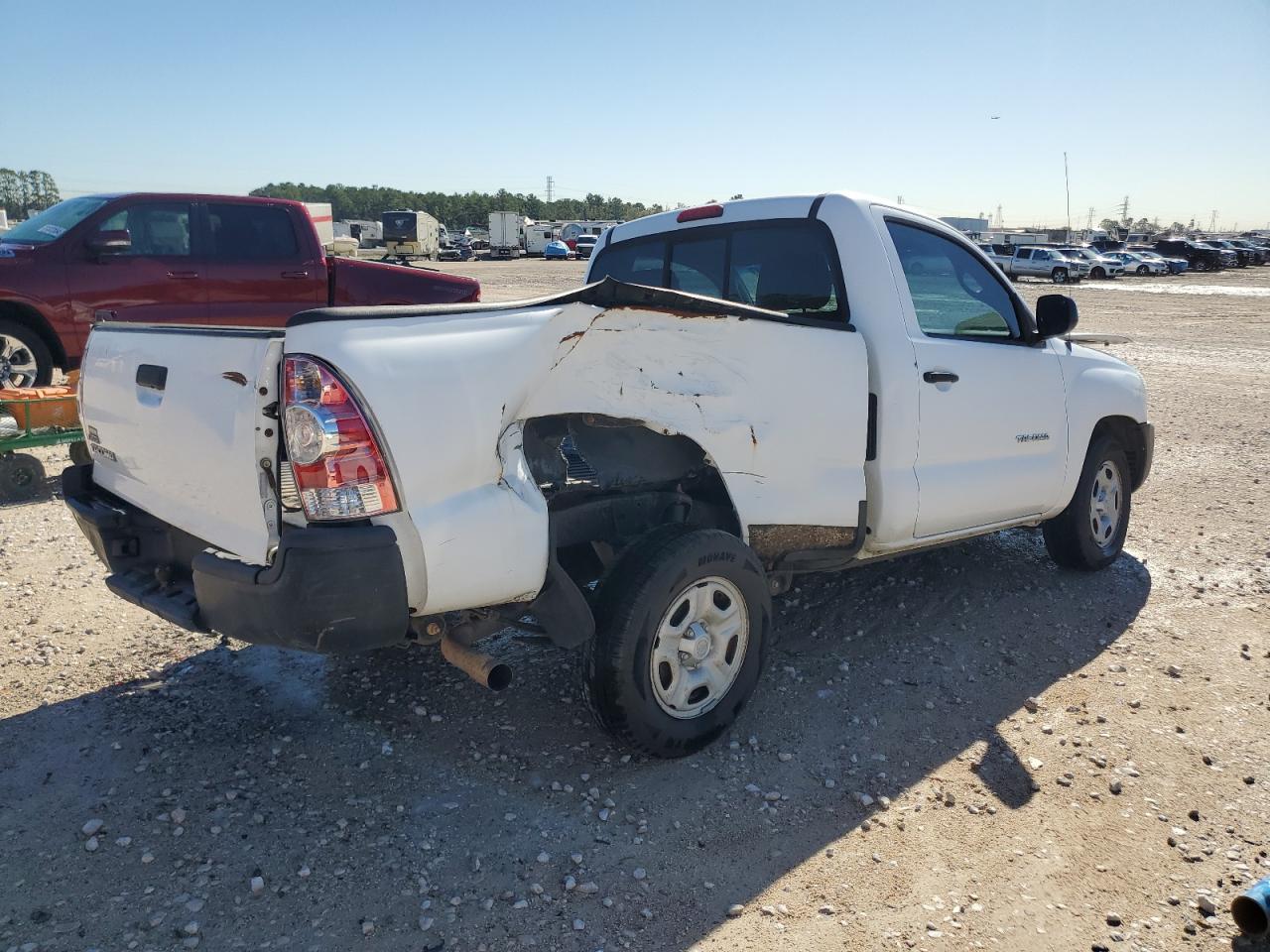 2009 Toyota Tacoma VIN 5TENX22N99Z618047 Copart auction photo, all over damage thumbnail 3