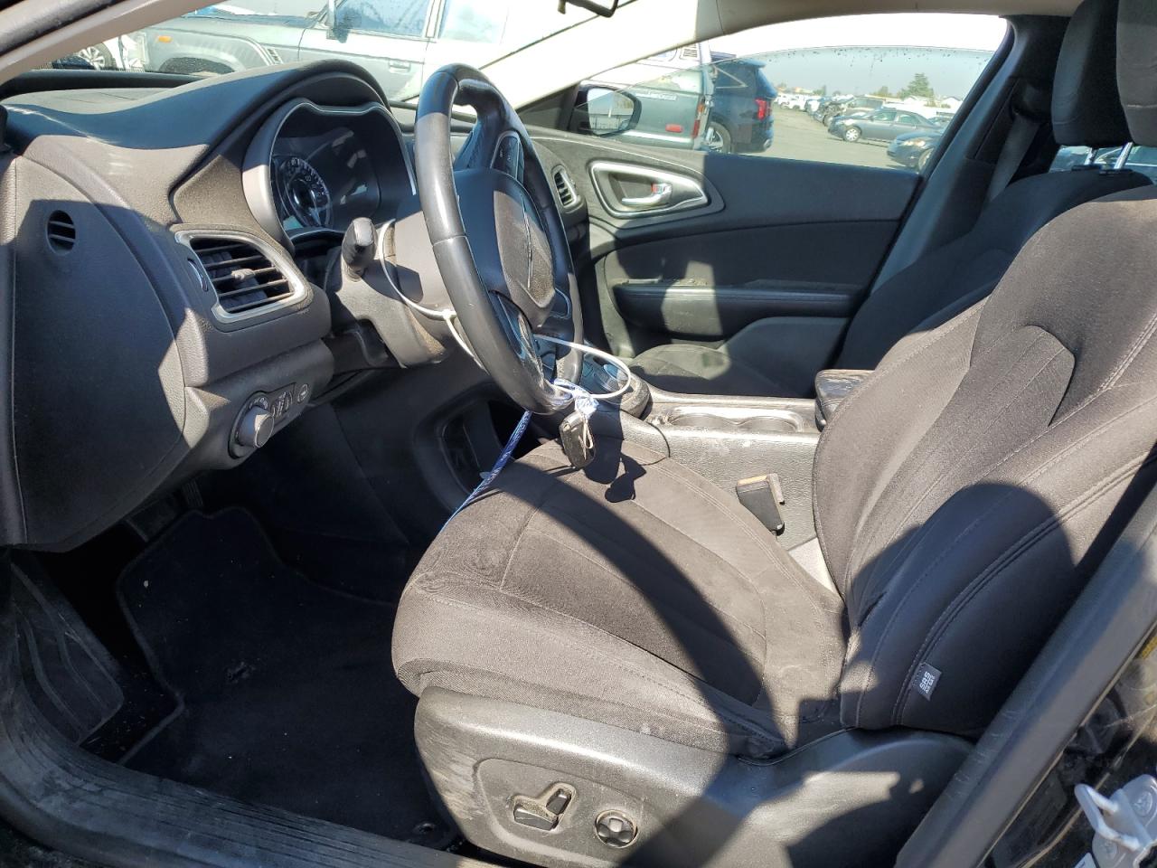 2015 Chrysler 200 VIN 1C3CCCAB9FN587126 Copart auction photo, all over damage thumbnail 7