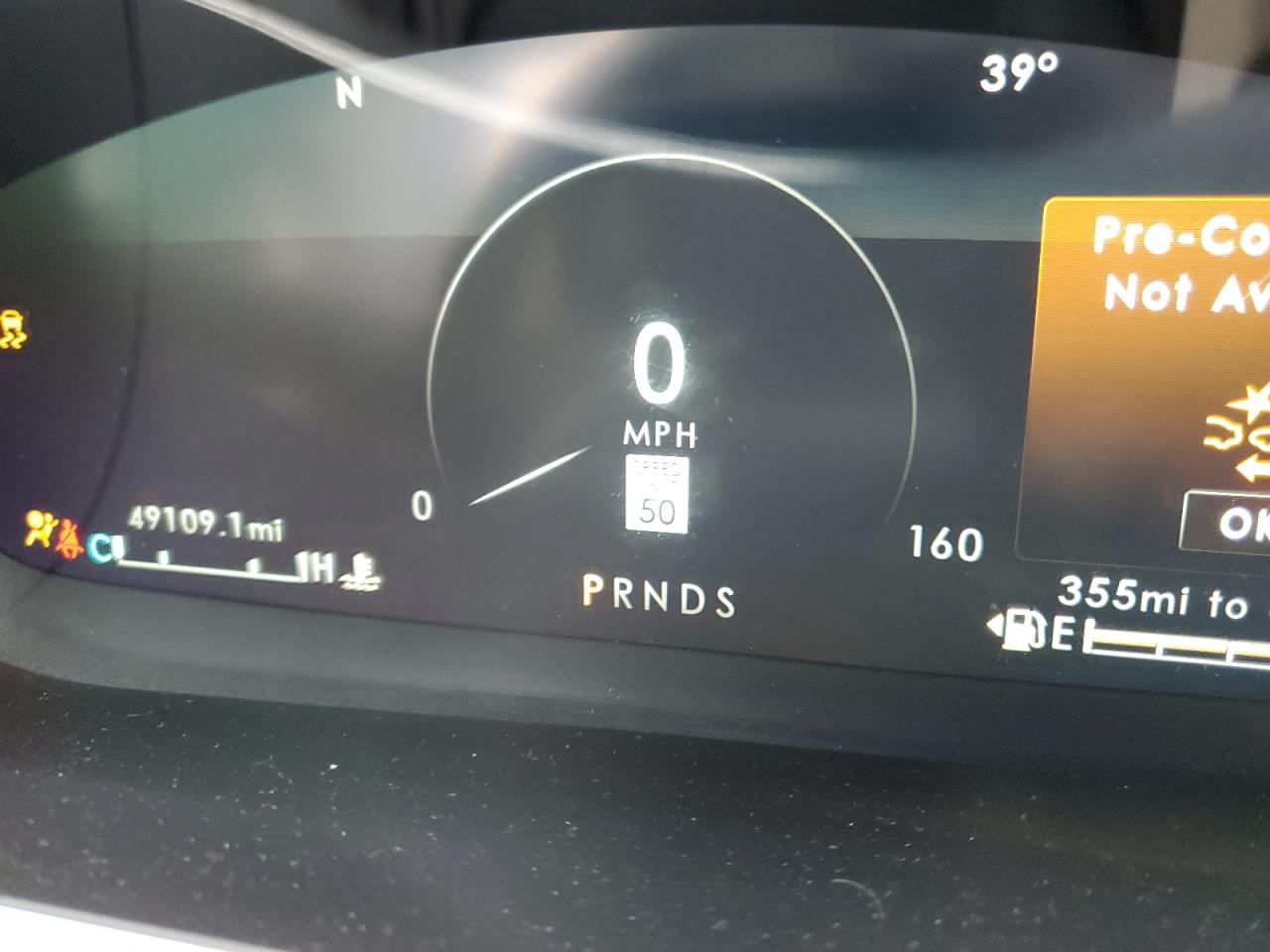 2019 Lincoln Nautilus VIN 2LMPJ6L96KBL18196 Copart auction photo, side damage thumbnail 9