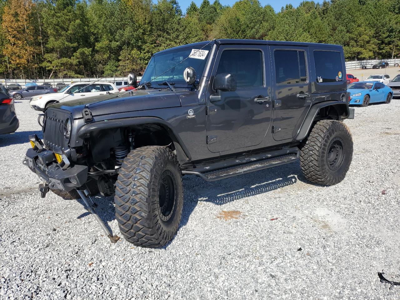 2017 Jeep Wrangler VIN 1C4BJWEG7HL723031