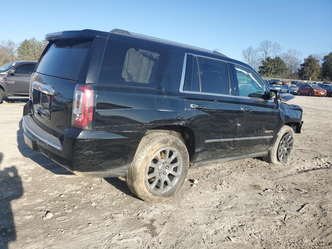 2015 GMC Yukon VIN 1GKS2CKJ6FR224845 Copart auction photo, all over damage thumbnail 3