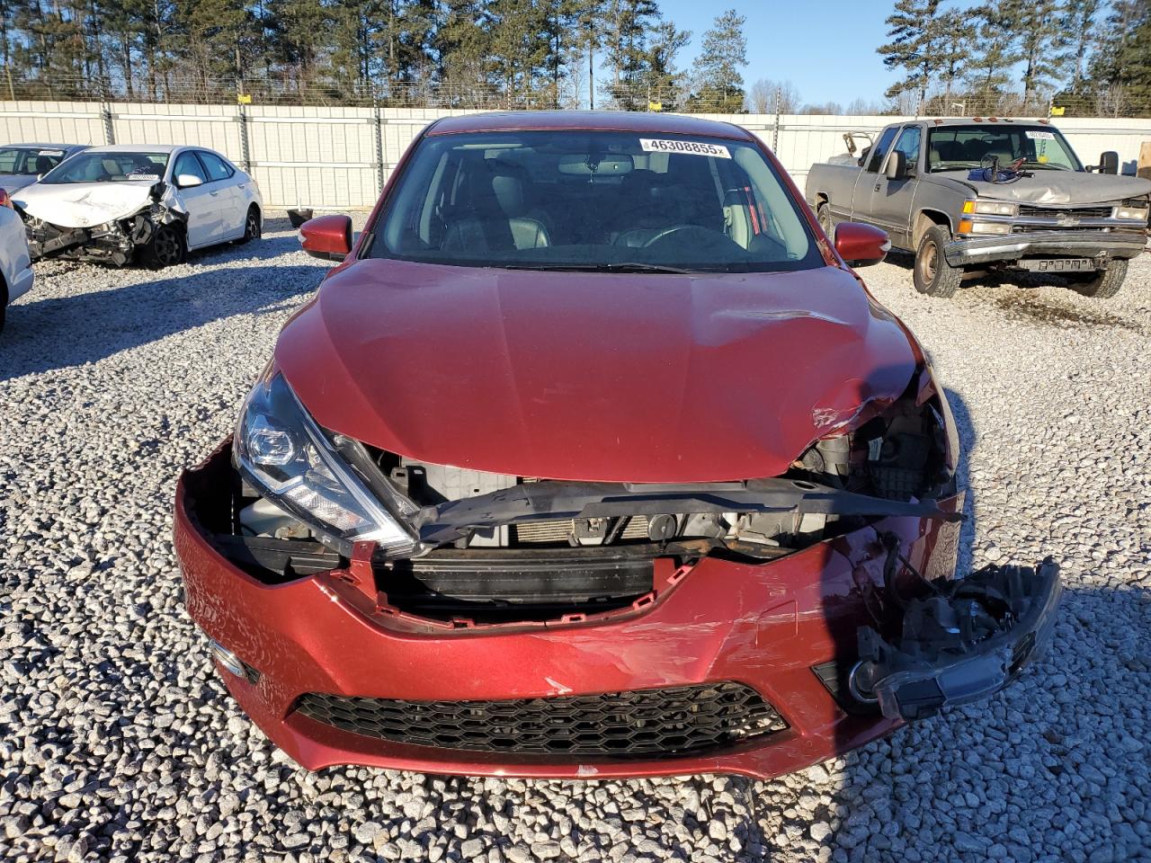 2016 Nissan Sentra VIN 3N1AB7AP5GY321649 Copart auction photo, front end / undercarriage damage thumbnail 5
