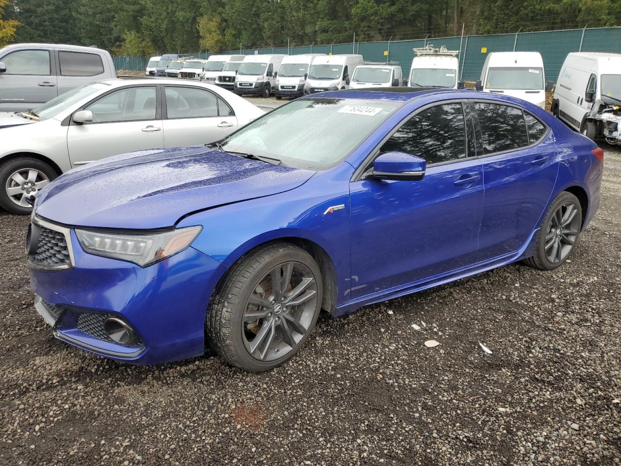 2018 Acura TLX VIN 19UUB2F62JA004020