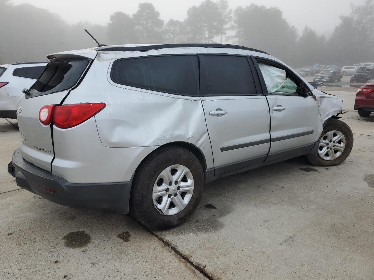 2011 Chevrolet Traverse VIN 1GNKVFED7BJ198766 Copart auction photo, all over damage thumbnail 3