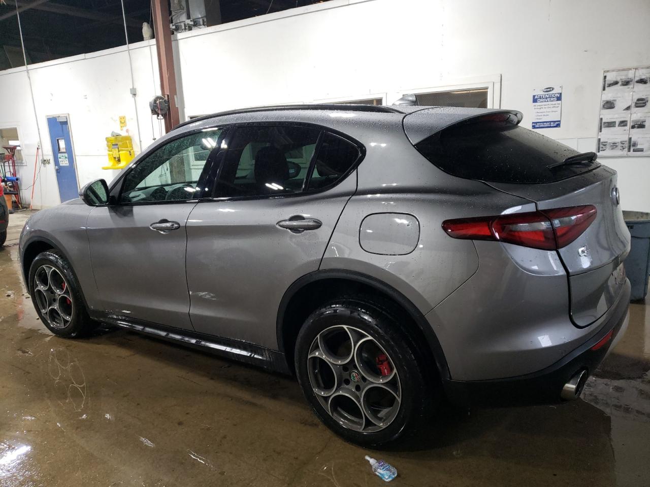 2018 Alfa Romeo Stelvio VIN ZASFAKPN1J7B89911 Copart auction photo, all over damage thumbnail 2