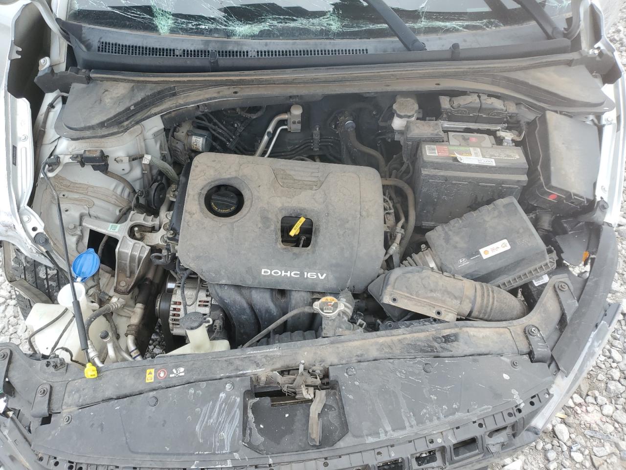 2018 Hyundai Elantra VIN 5NPD74LF9JH283393 Copart auction photo, all over damage thumbnail 12