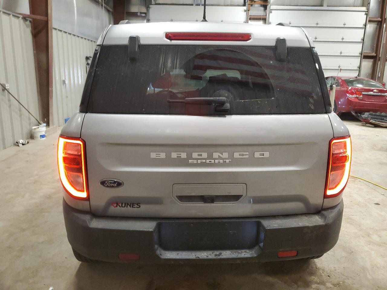 2021 Ford Bronco VIN 3FMCR9B66MRA79166 Copart auction photo, front end / mechanical damage thumbnail 6