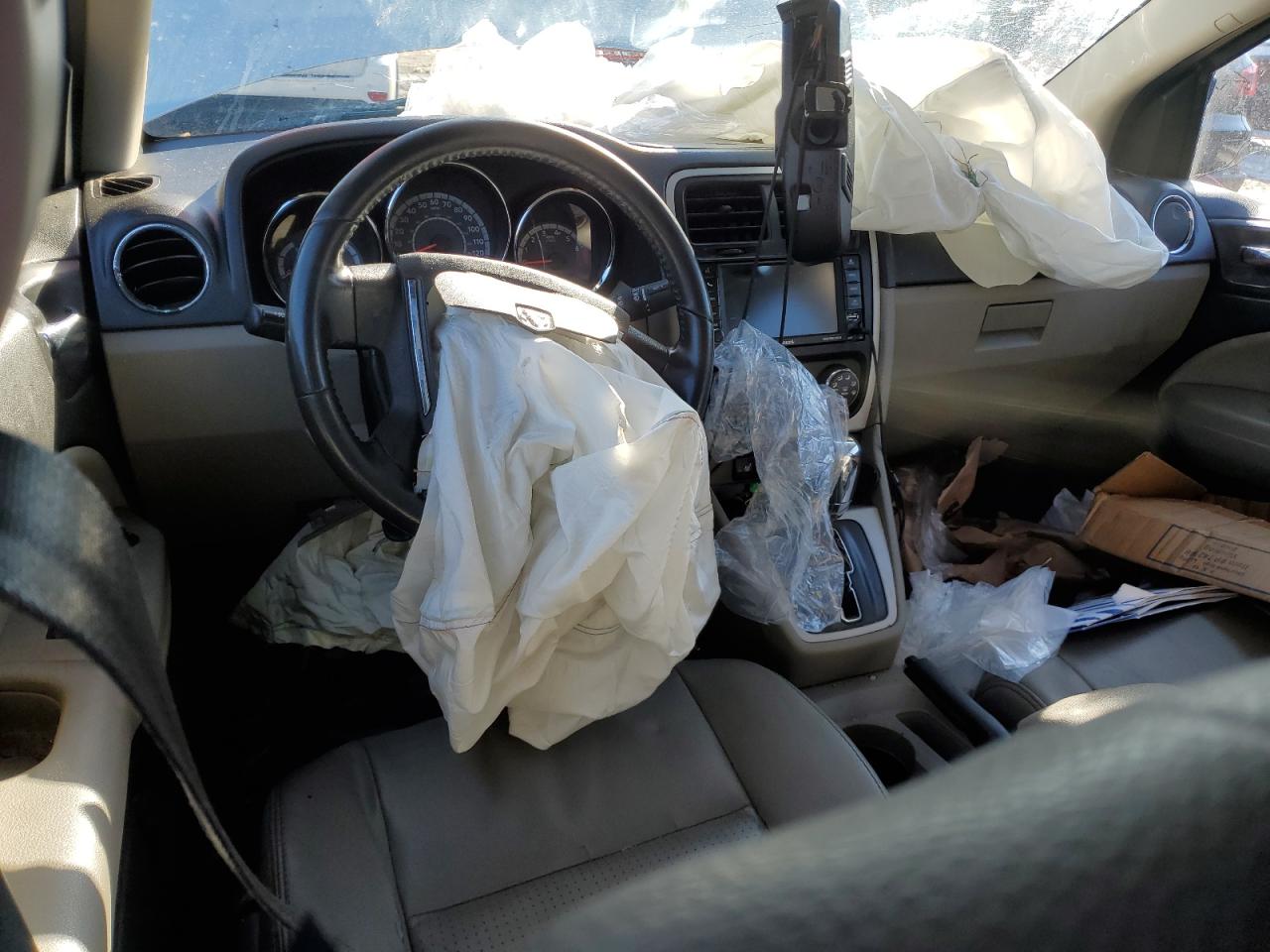 2011 Dodge Caliber VIN 1B3CB9HB7BD294754 Copart auction photo, front end / all over damage thumbnail 8