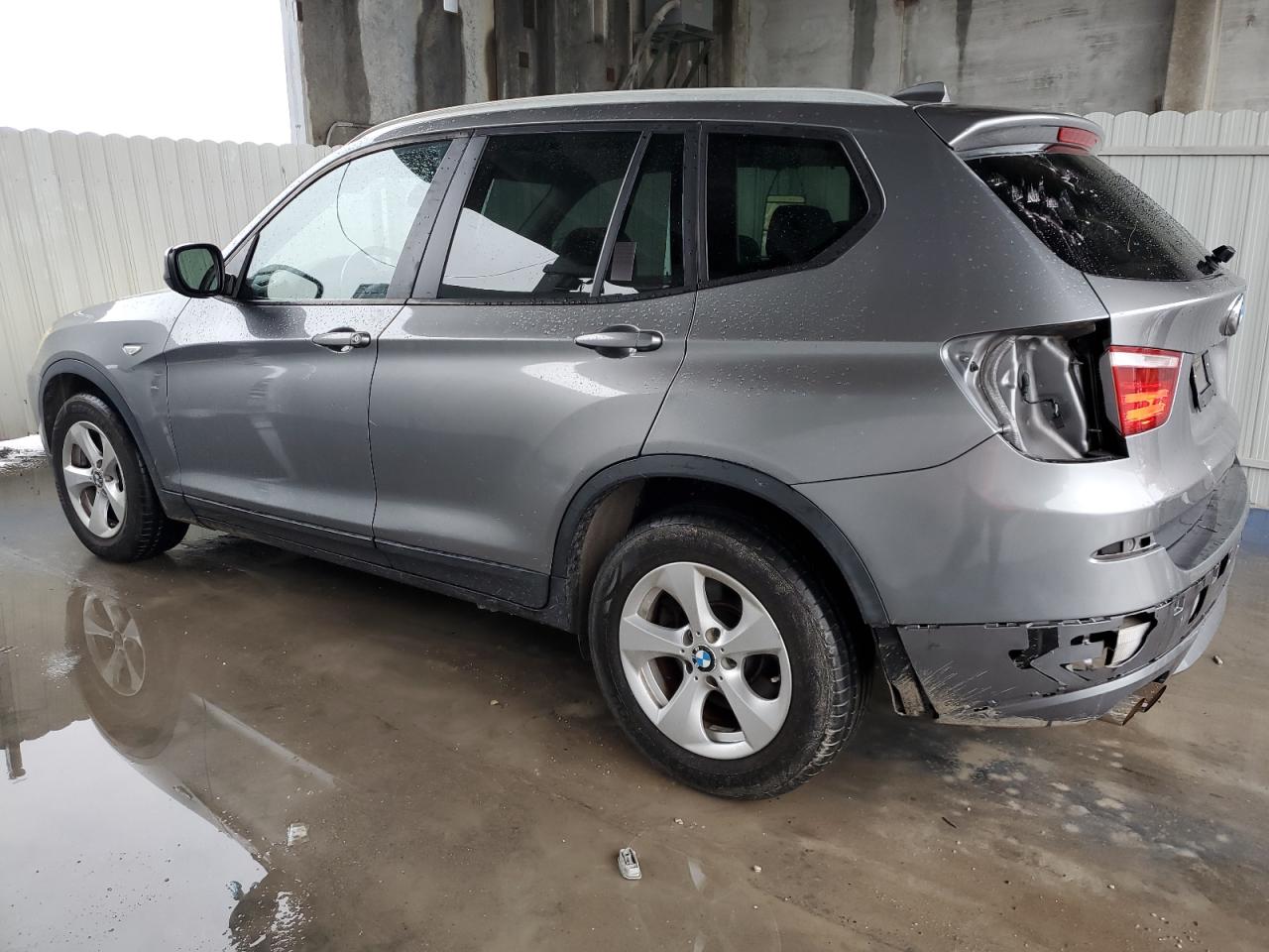 2011 BMW X3 VIN 5UXWX5C53BL702632 Copart auction photo, rear end / mechanical damage thumbnail 2