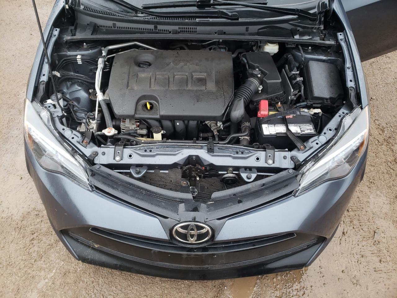2017 Toyota Corolla VIN 2T1BURHE2HC899186 Copart auction photo, side / rear end damage thumbnail 11