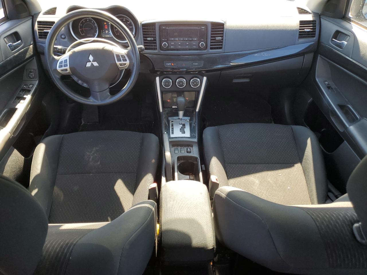 2016 Mitsubishi Lancer VIN JA32V2FW0GU002933 Copart auction photo, side / front end damage thumbnail 8