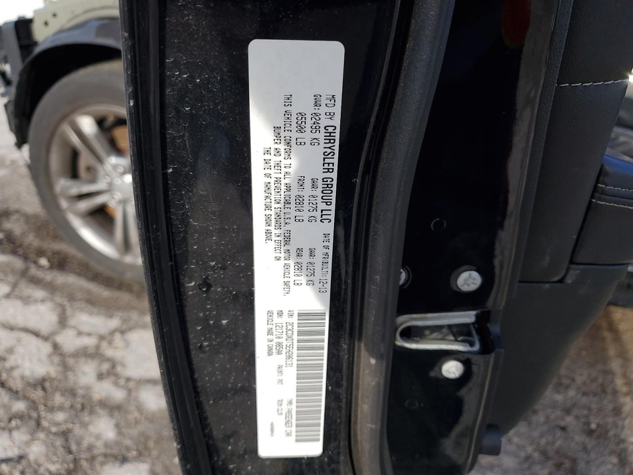 2014 Dodge Charger VIN 2C3CDXDT5EH206131 Copart auction photo, front end damage thumbnail 12